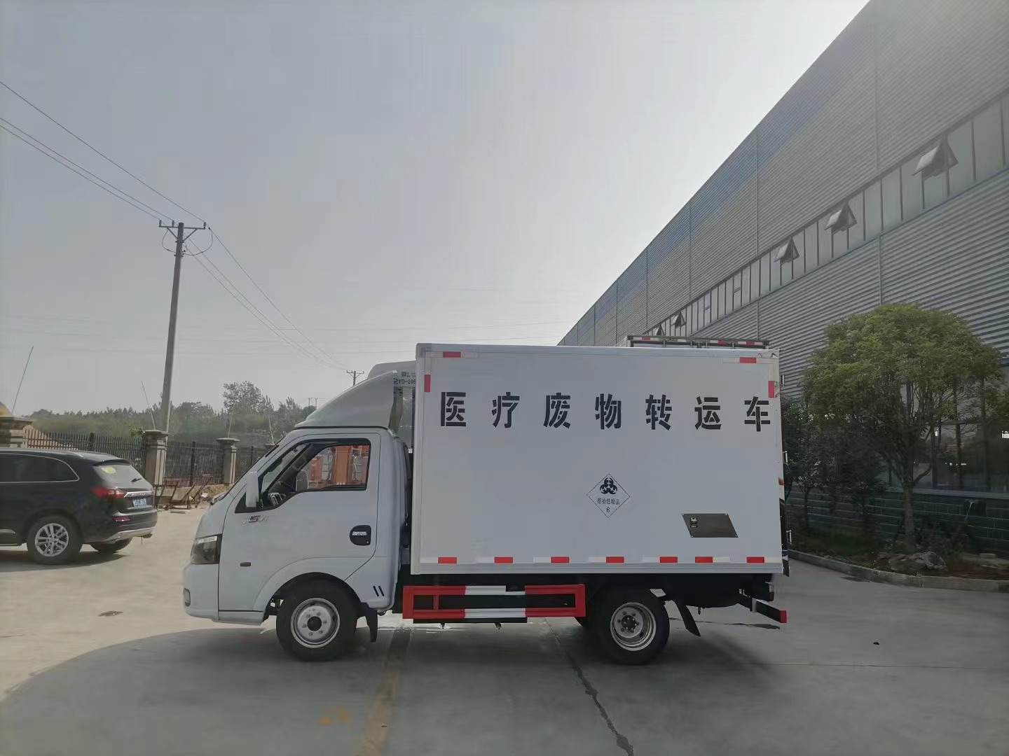 東風途逸藍牌醫療廢物轉運車