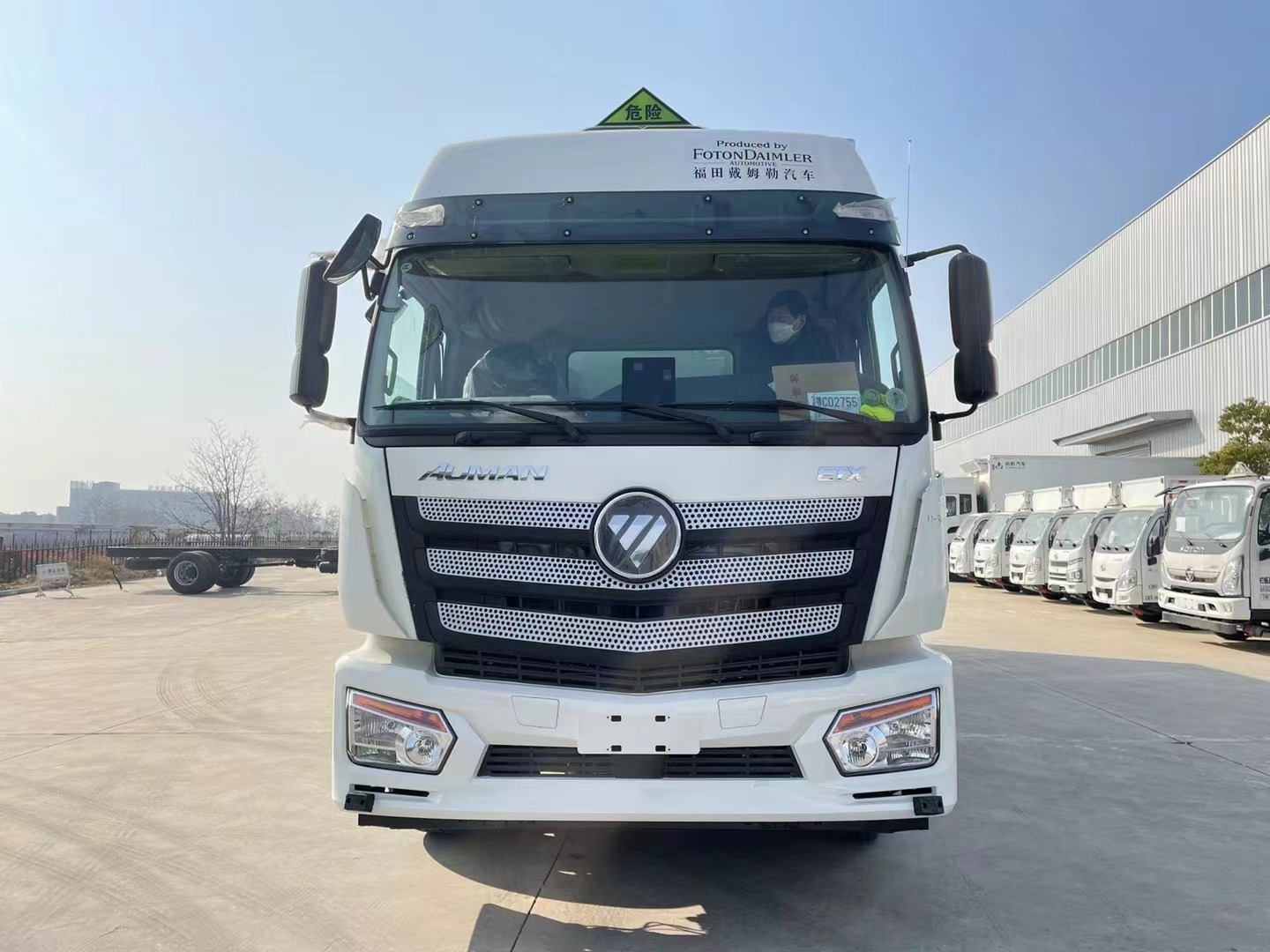 福田歐曼9.6米煙花爆竹運輸車