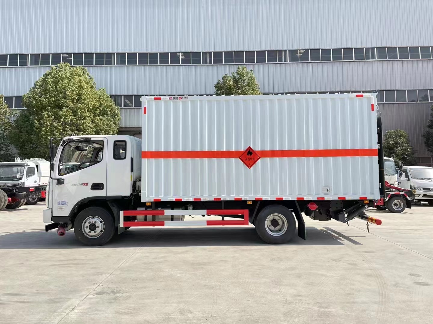 福田奧鈴CTS5.2米氣體廂式車