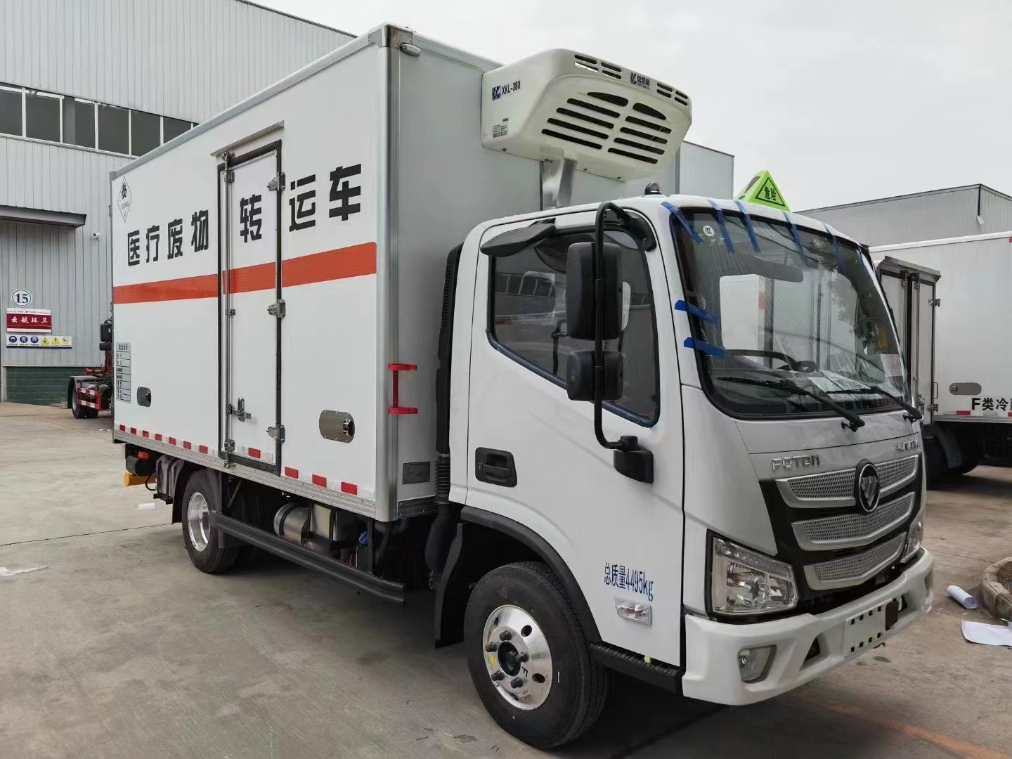 歐馬可藍(lán)牌醫(yī)療廢物轉(zhuǎn)運車